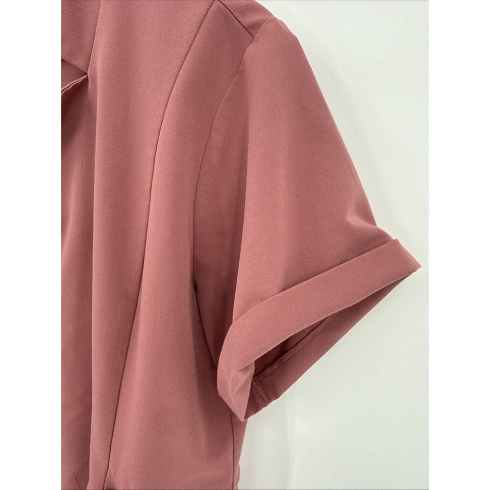 FIGS Womens Technical Collection Mauve Short Sleeve V Neck Top XXL Medical - Picture 5 of 12